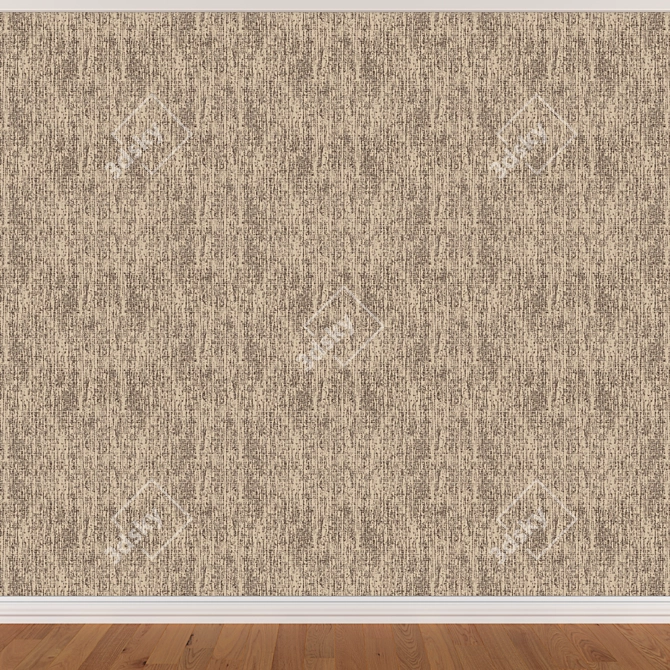 Seamless Wallpaper Set: Seth 129 (3 Colors) 3D model image 2