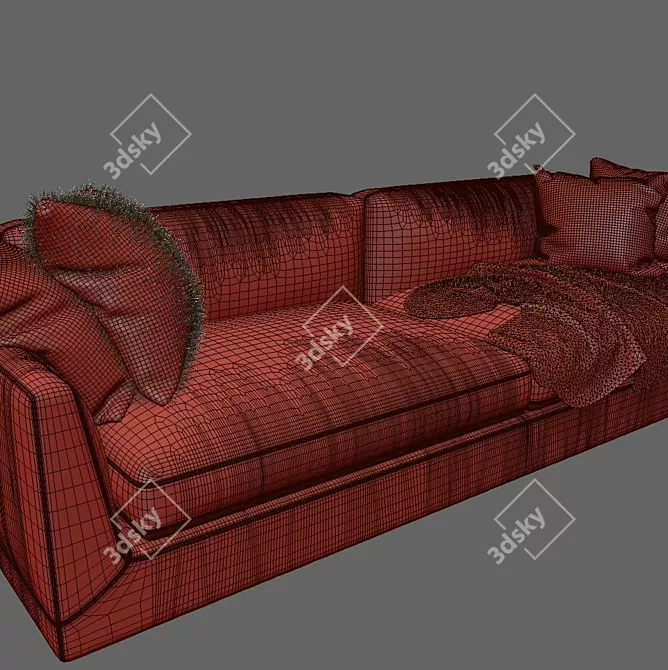 PHOENIX Sofa by MisuraEmme - Modern Elegance Reimagined 3D model image 2