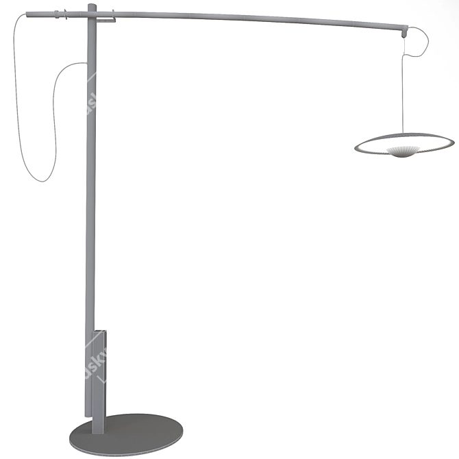 Stylish Ginger XL42 Floor Lamp 3D model image 2