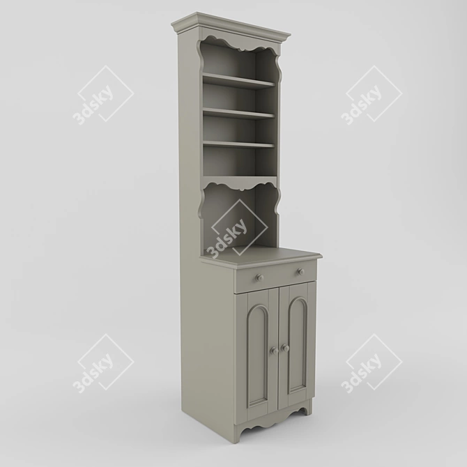 Custom Designed Buffet - 525*630*h 2100 3D model image 1