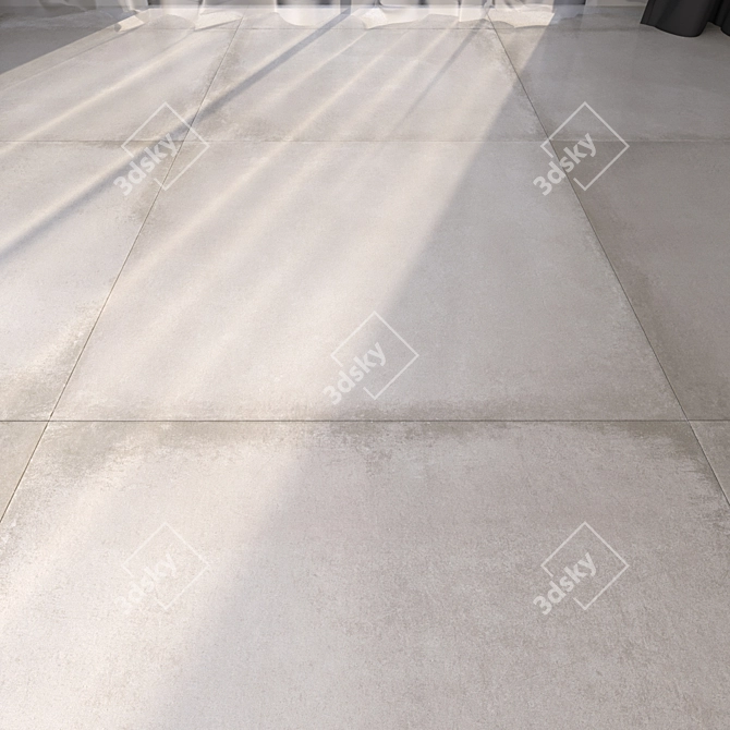 Luxury Marble Floor Tiles 3D model image 1