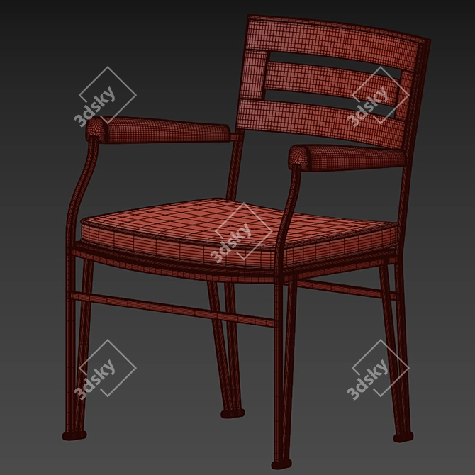 Exquisite Cernobbio Sofa: Romeo Sozzi Luxury 3D model image 3