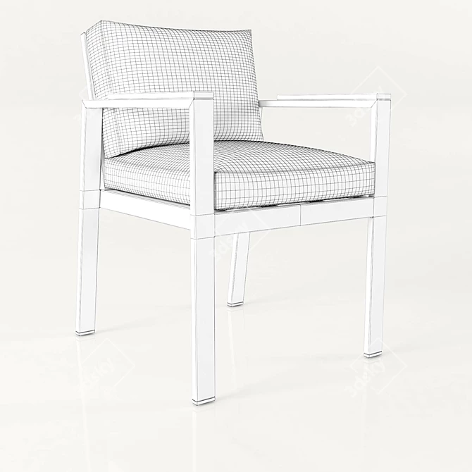 Eternal Elegance: Timeless Lounge & Dining Chairs 3D model image 3