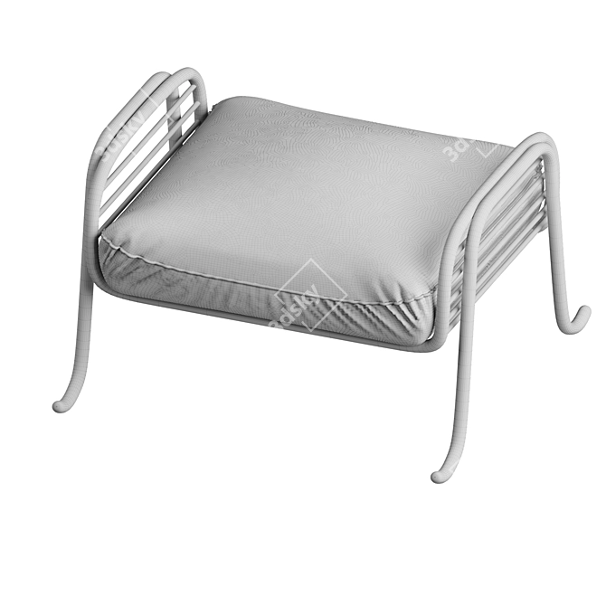 Arpa Footstool: Unwrap Comfort 3D model image 3