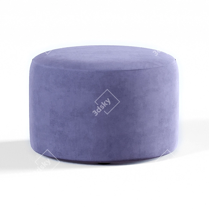 OM Tablet Pouffe 70: Comfortable and Stylish 3D model image 1