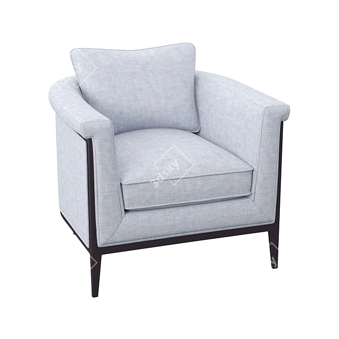 Comfort Lounge Arm Chair 3D model image 2