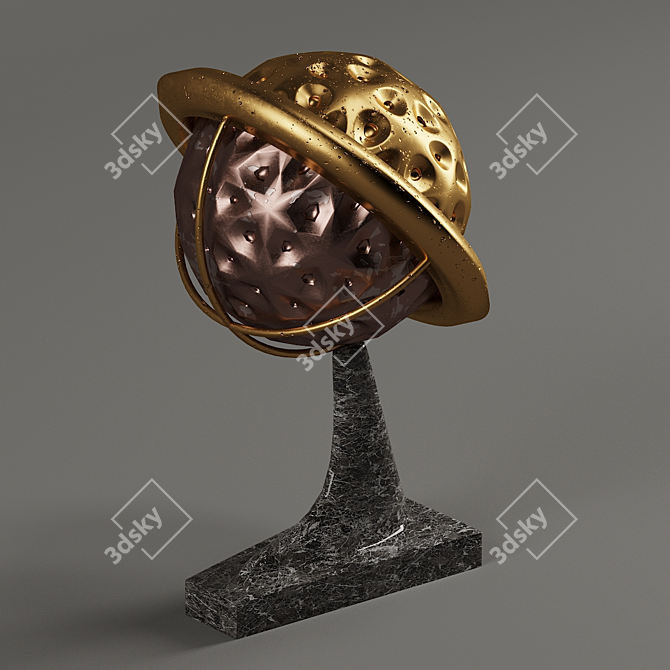 Abstract Sculpture | 248mm x 199mm x 356mm 3D model image 3