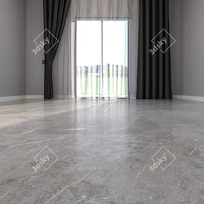 Title: Luxury Marble Floor - HD Texture 3D model image 2