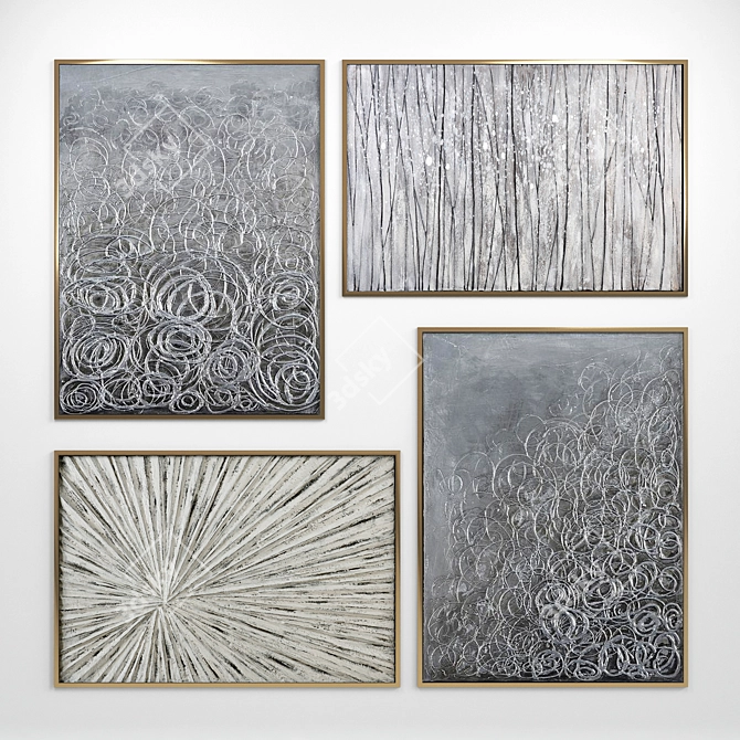 Nature-Inspired Wall Art 3D model image 2