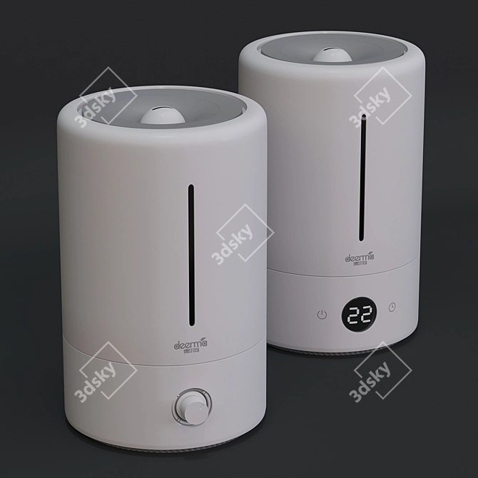 Xiaomi Mijia Deerma 5L Air Humidifier: Clean & Comfortable 3D model image 1