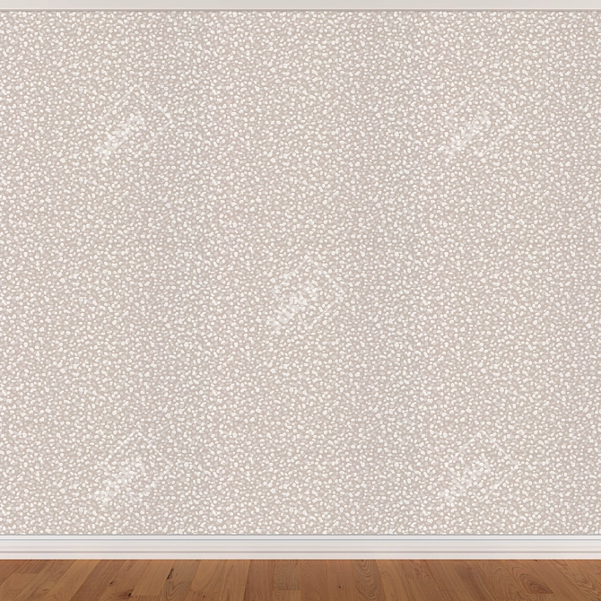 Seamless Wallpaper Set 159 (3 Colors) 3D model image 2