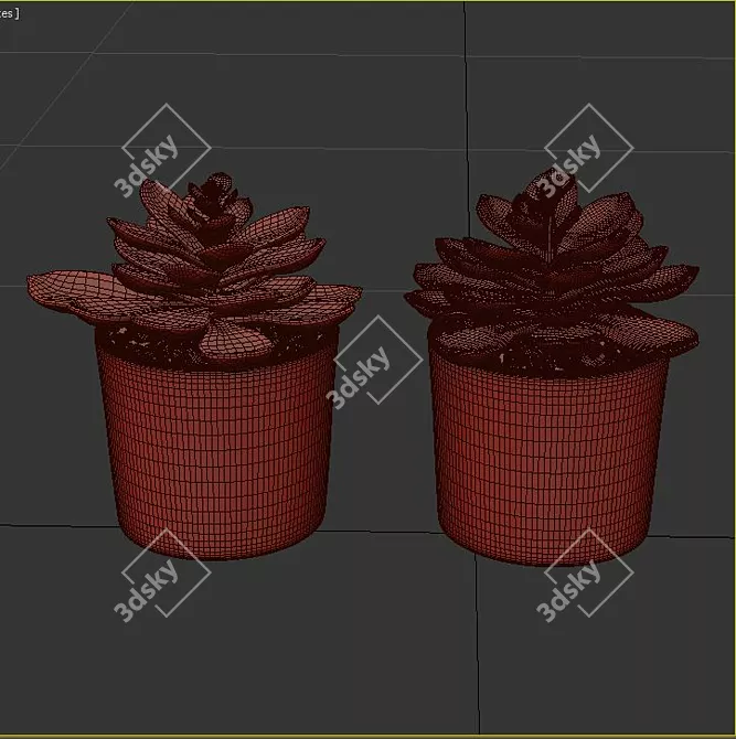 Eco-Friendly Live Plants 3D model image 2