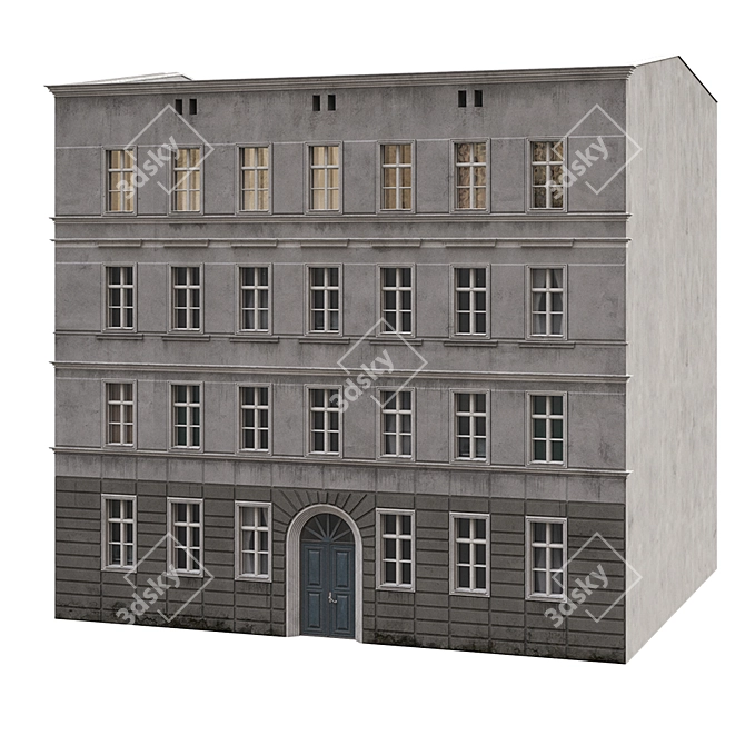 Urban Decay Facade 3D model image 1