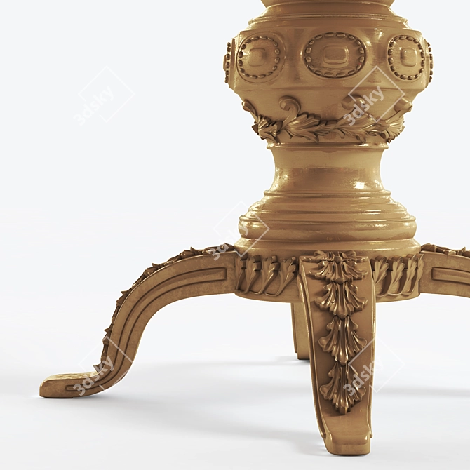 Classic Style d_table 3D model image 2