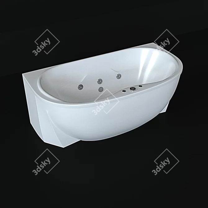 Aquatus Melissa: TurboSmooth Model 3D model image 1