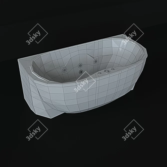 Aquatus Melissa: TurboSmooth Model 3D model image 3