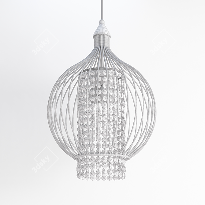 Modern Ceiling Light - 3D Model 3D model image 3