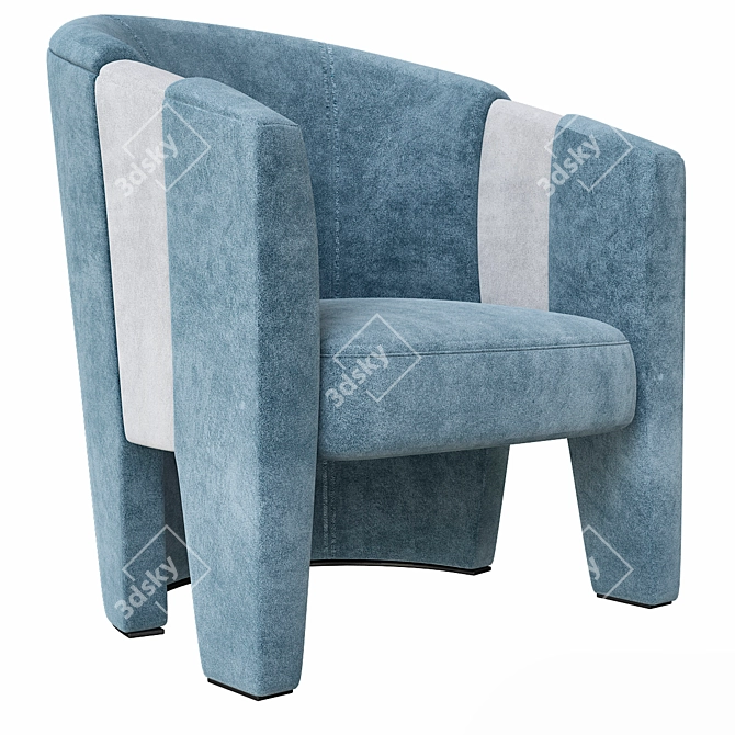 Pipeline Mi Armchair: Atelier's Ultimate Comfort 3D model image 1