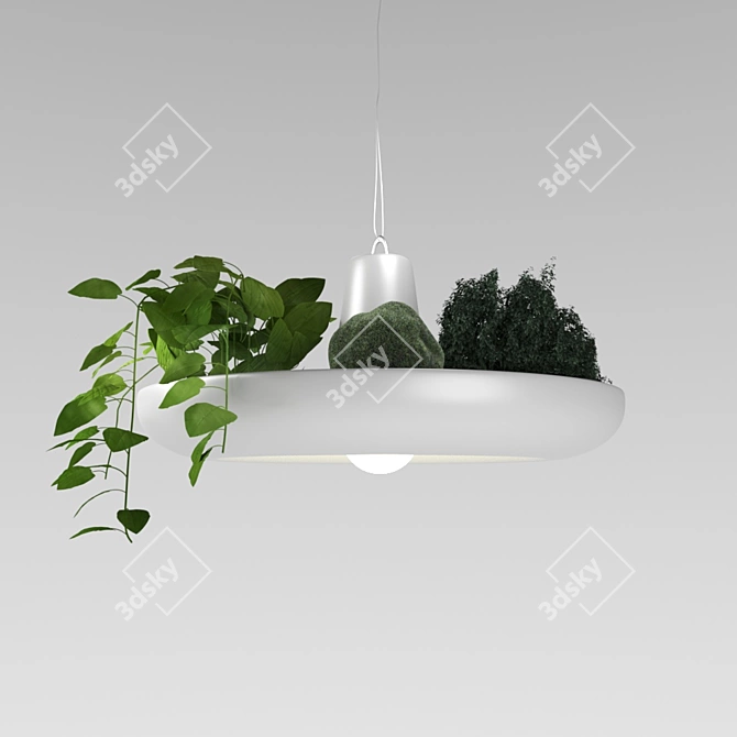 Inodesign Plant Pendant Light 3D model image 1