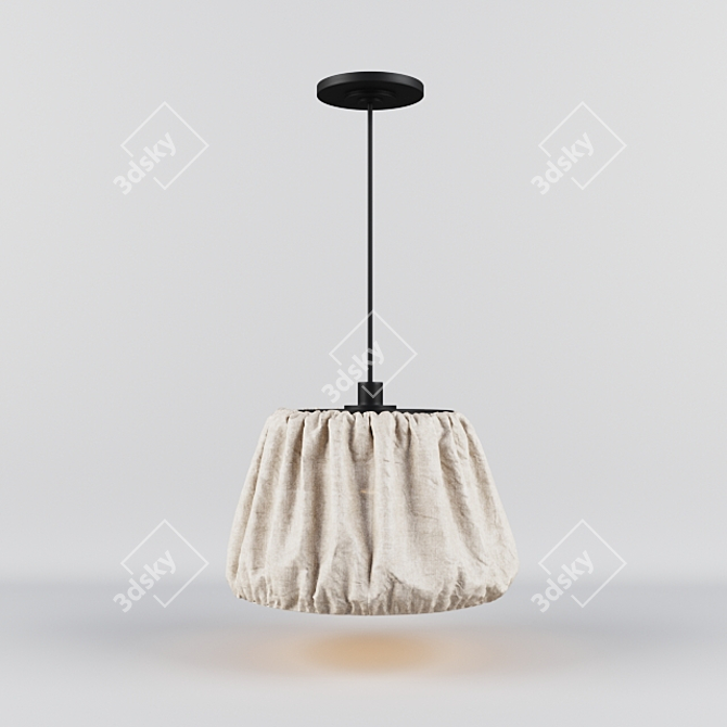 Cotton Glow: Modern Style 3D model image 1