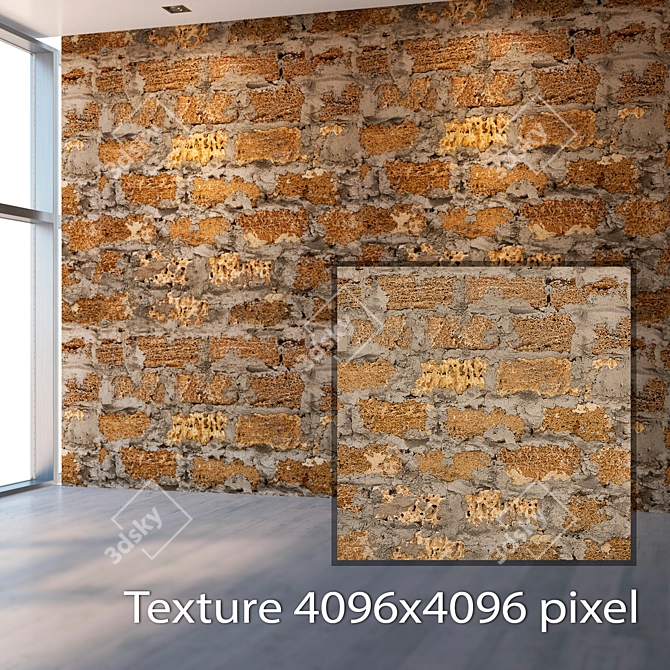 Seamless Stone Texture Kit 3D model image 2