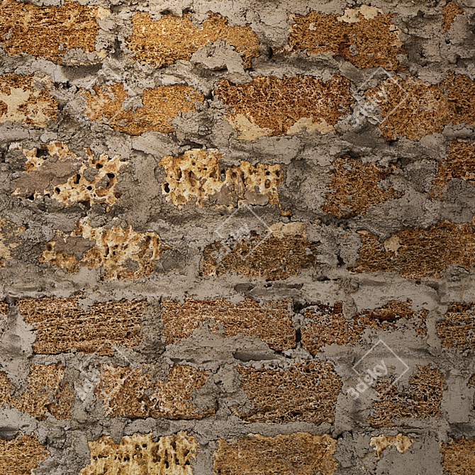 Seamless Stone Texture Kit 3D model image 3