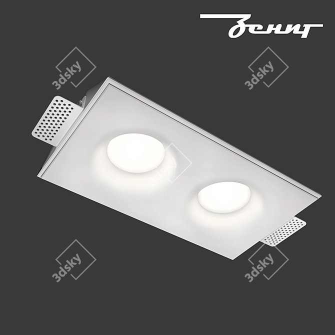 Zenit STP Built-in Plaster Light 3D model image 3