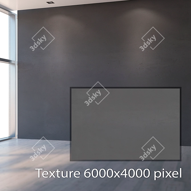 Seamless Stucco Texture, High Resolution 3D model image 2