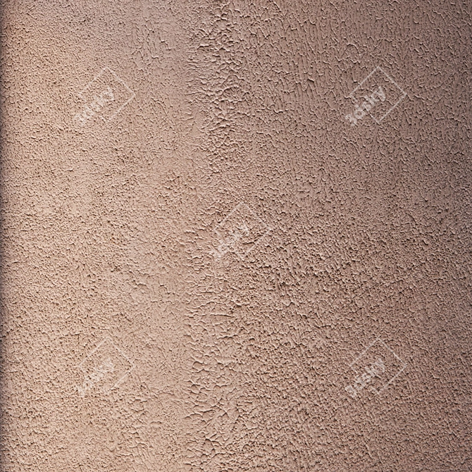 High-Definition Seamless Plaster 3D model image 3