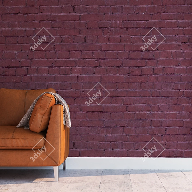 Title: Seamless High Detail Brick Texture 3D model image 2