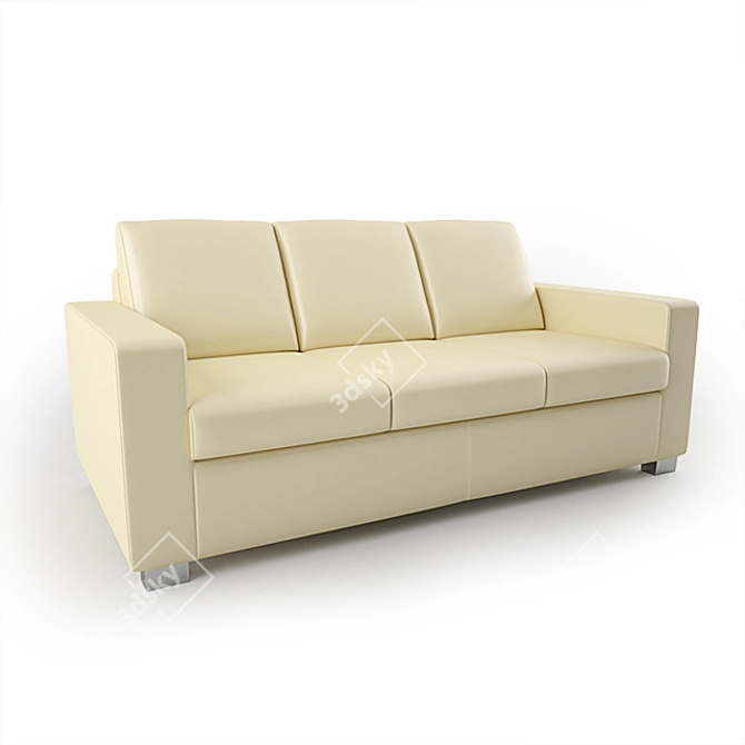 Luxury Comfort: Ora Sofa 3D model image 1