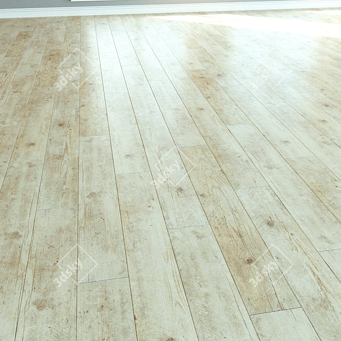  WINEO LA017MV2: Natural Wood Laminate Flooring 3D model image 2