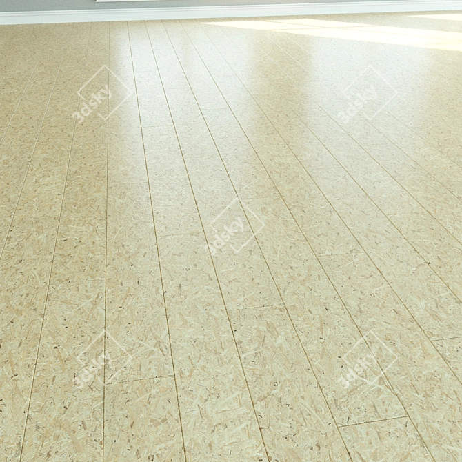 WINEO Laminate: Natural Wood Parquet 3D model image 3