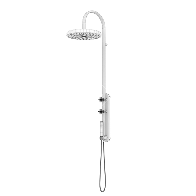 Armani Roca Baia Shower Set 3D model image 2