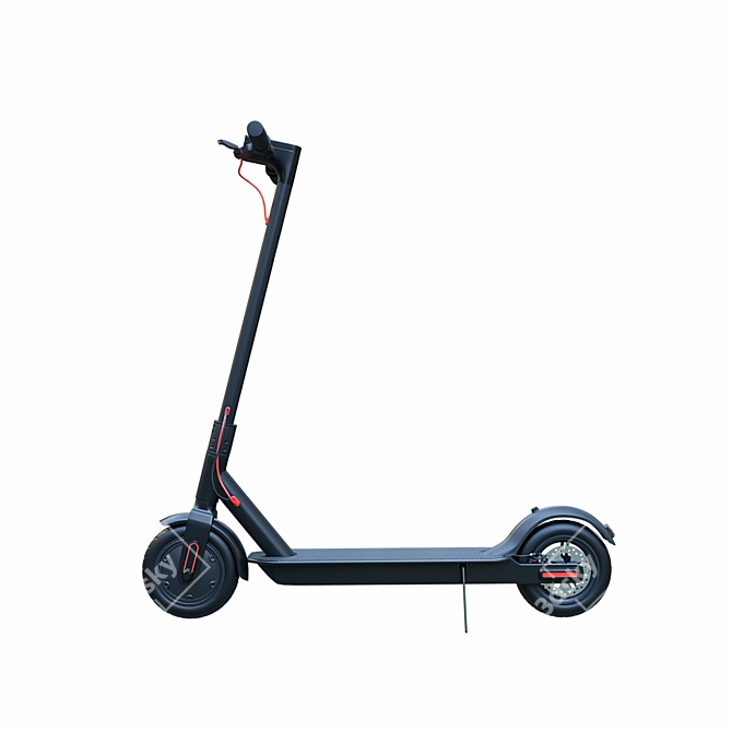 Eco-Scooter Set: Xiaomi Mijia & Unicool Foldable 3D model image 3