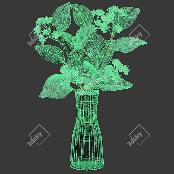 Everlasting SMYCKA Artificial Flowers 3D model image 2