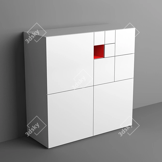 Italian Conchiglia Stand - Elegant and Functional 3D model image 1