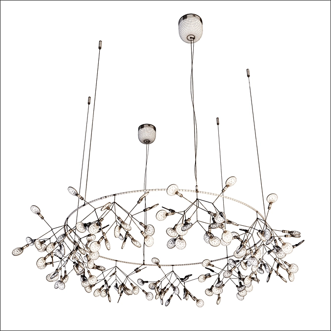 Modern Moooi Heracleum Pendant Light 3D model image 3