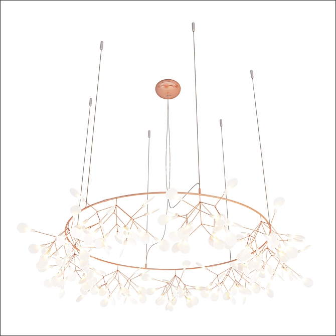 Modern Moooi Heracleum D105 Pendant 3D model image 1