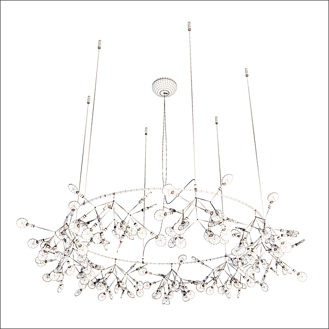 Modern Moooi Heracleum D105 Pendant 3D model image 2