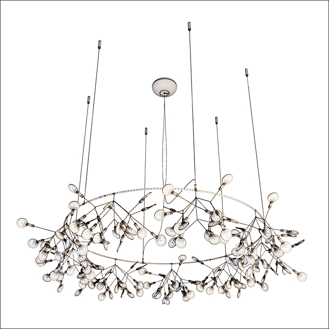 Modern Moooi Heracleum D105 Pendant 3D model image 3