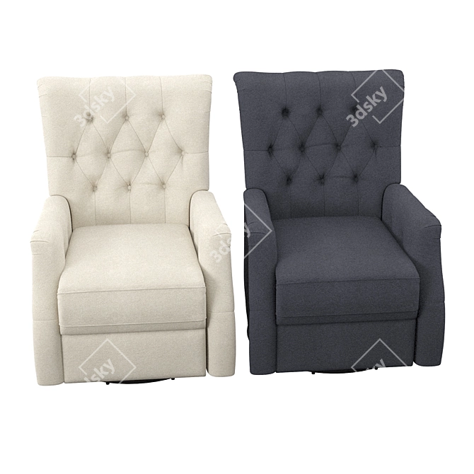 Comfort Plus Armchair 3D model image 2