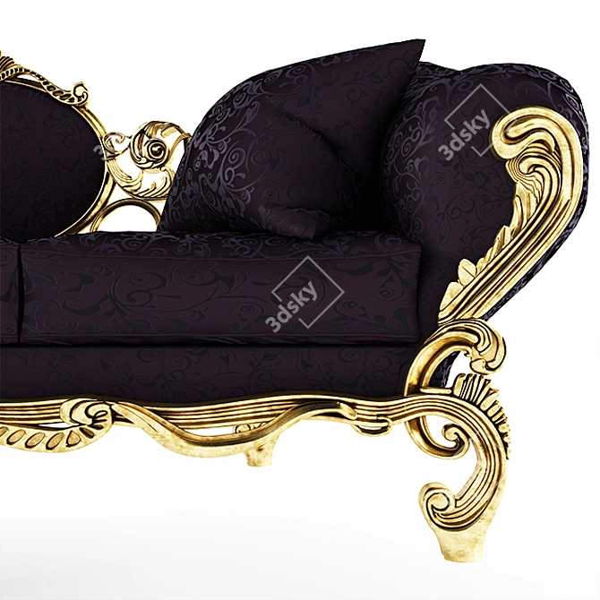 Elegant MonaLisa Sofa - Classic Design 3D model image 2