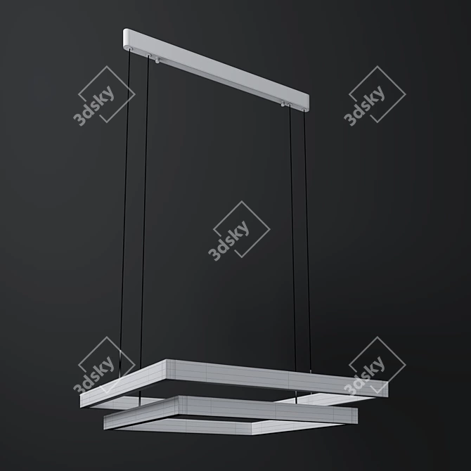 Modern Hanging Pendant Lamp 3D model image 2