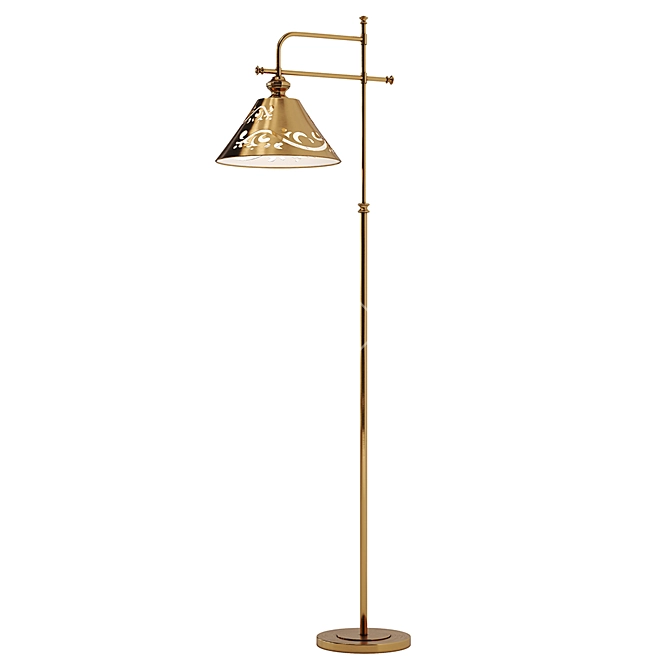 Kensington Bronze Floor Lamp 3D model image 1