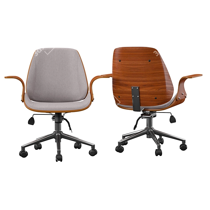 ErgoFlex Office Chair 3D model image 1