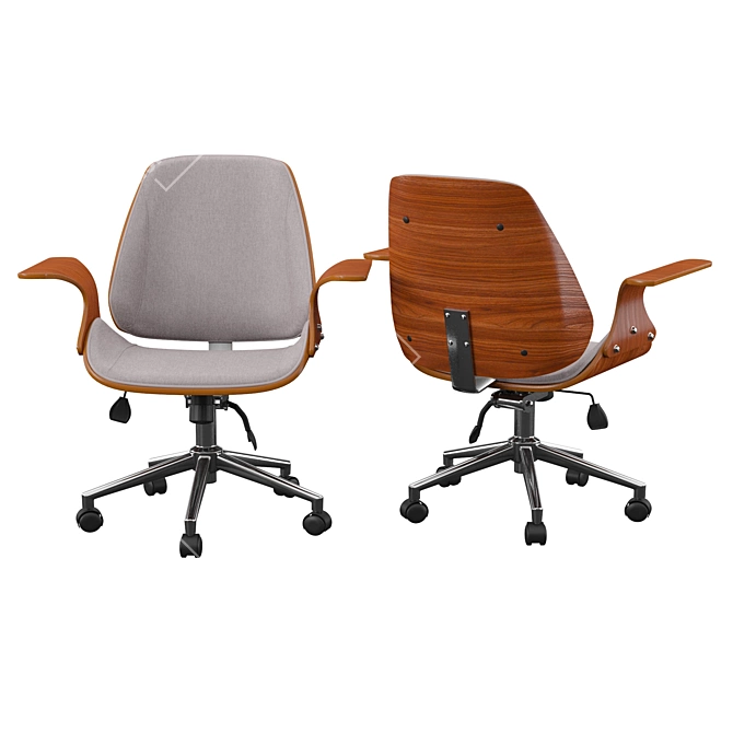 ErgoFlex Office Chair 3D model image 2