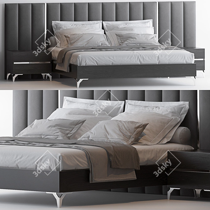 Contemporary Sleep Haven 3D model image 1