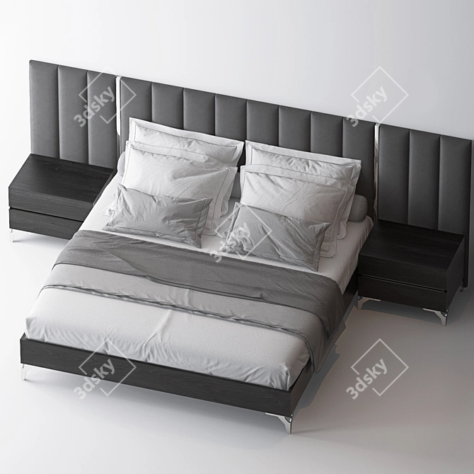 Contemporary Sleep Haven 3D model image 2