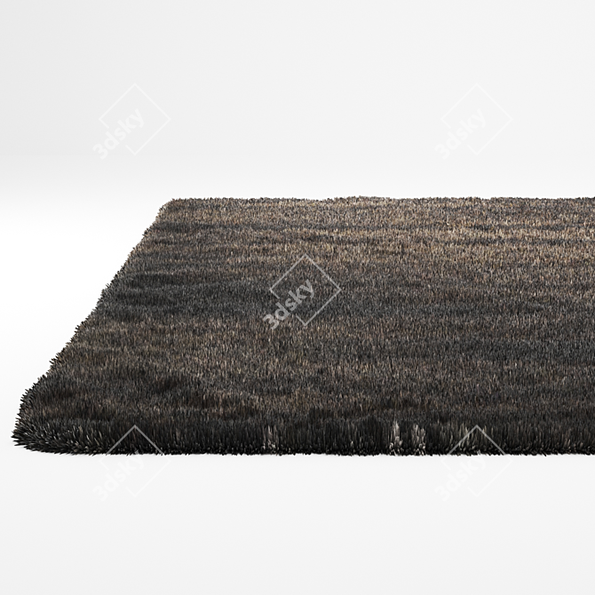 Luxury Belgian Wool Carpet: Rhapsody Collection 3D model image 2